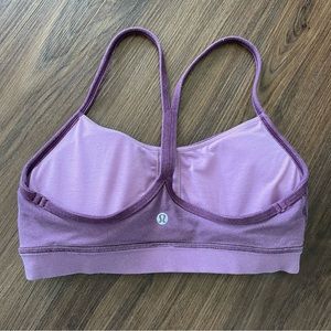 Lululemon Flow Y Nulu Sports Bra - Size 6